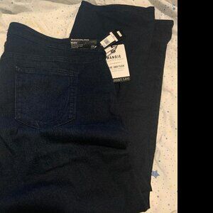 BANDOLINO MANDIE “THE PERFECT FIT JEAN” STRETCH STRAIGHT LEG WOMENS SIZE 22W NWT